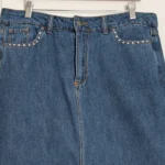 Thumbnail for Jupe jeans longue