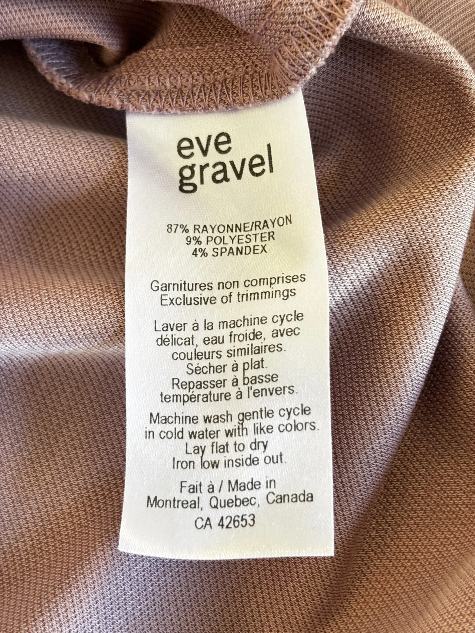 Image for ♥️Chandail ÈVE GRAVEL