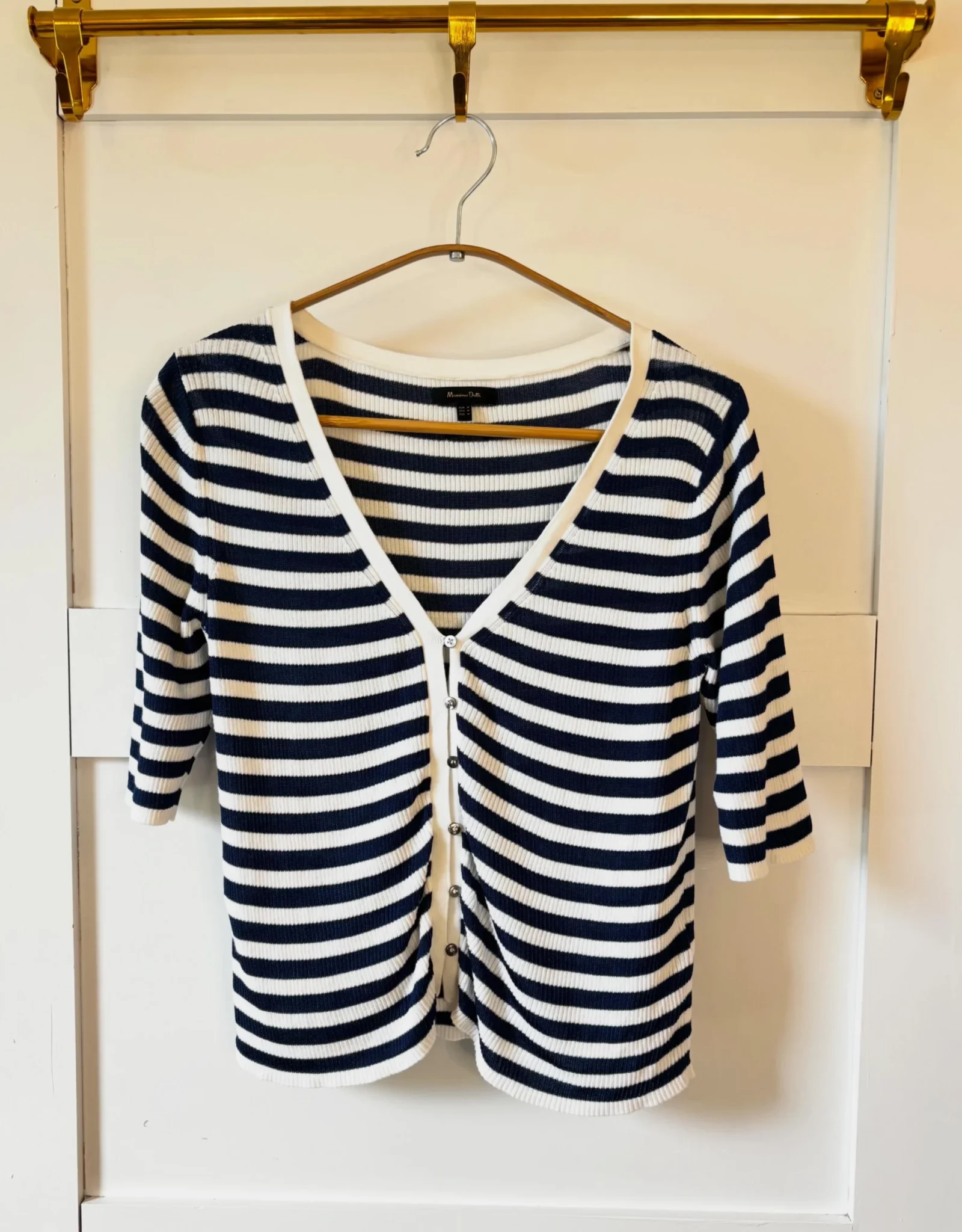 Featured image for ♥️Cardigan marinière MASSIMO DUTTI
