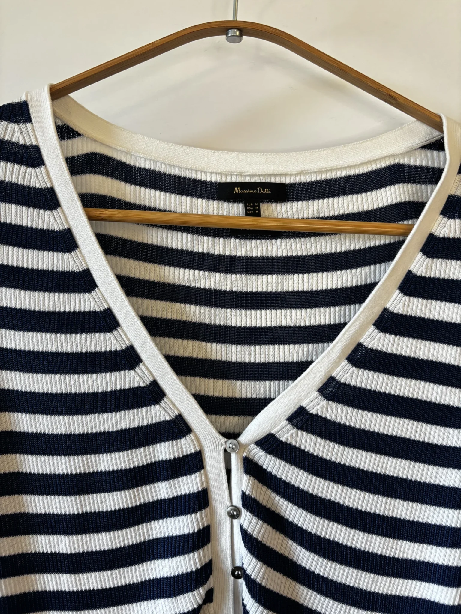 Image for ♥️Cardigan marinière MASSIMO DUTTI
