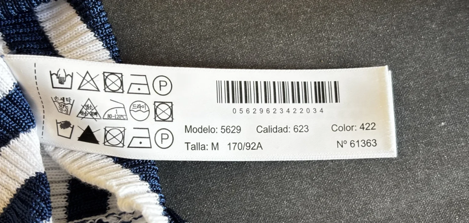 Image for ♥️Cardigan marinière MASSIMO DUTTI