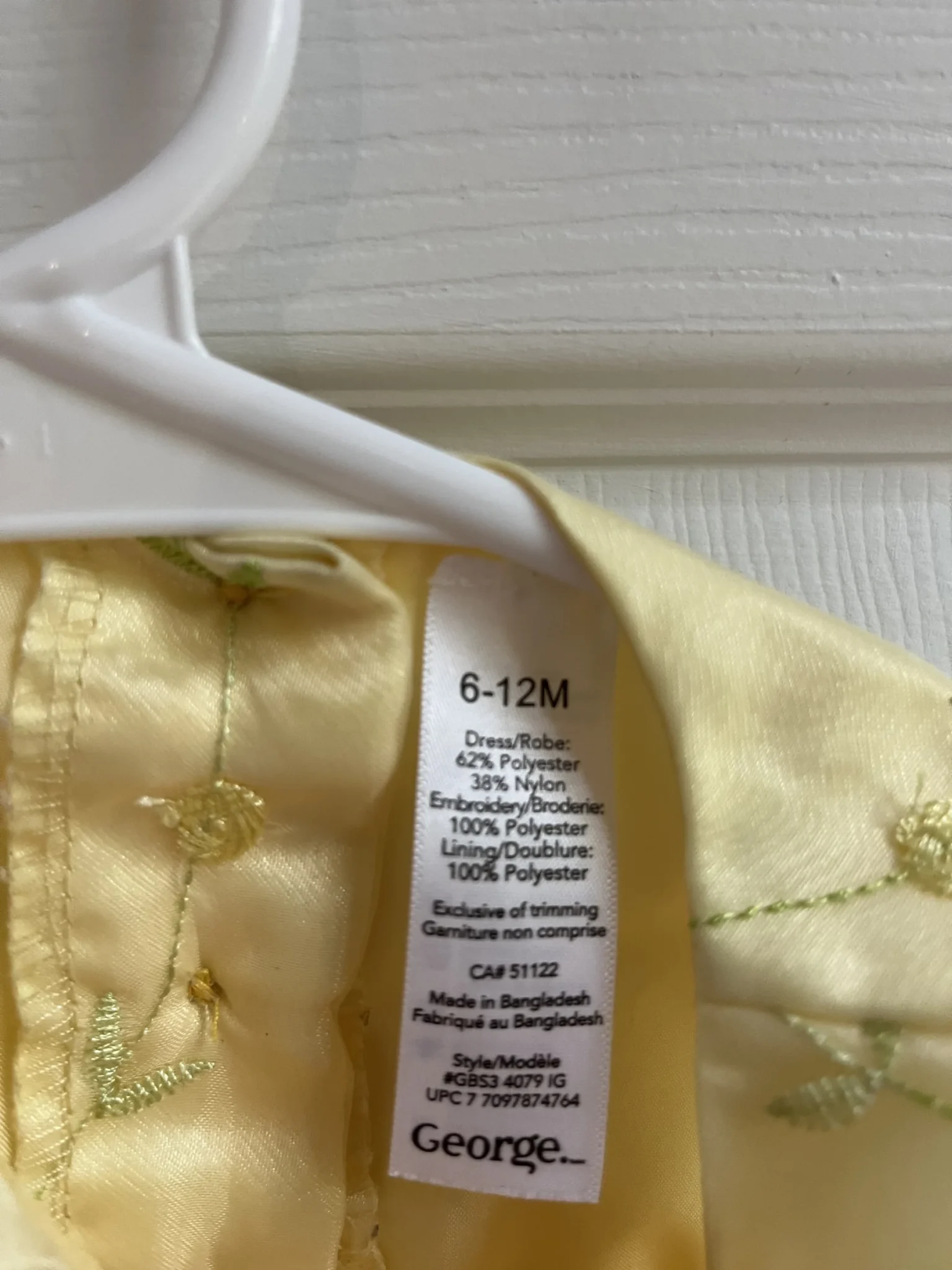 Image for Robe 6-12 mois