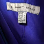 Thumbnail for Robe de bal Alfred Sung Bleu marine