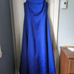 Thumbnail for Robe de bal Alfred Sung Bleu marine