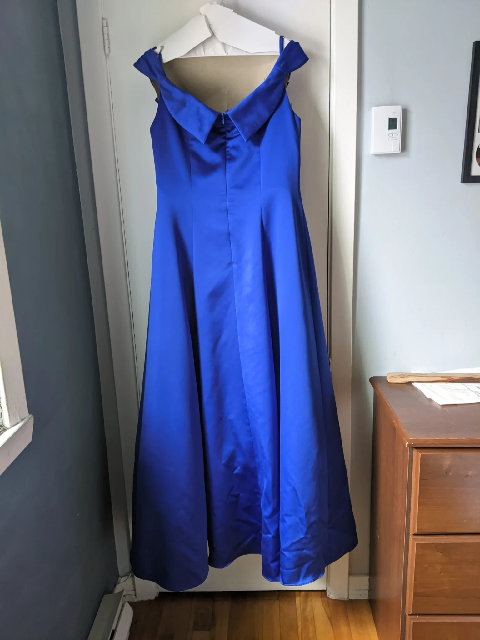 Image for Robe de bal Alfred Sung Bleu marine