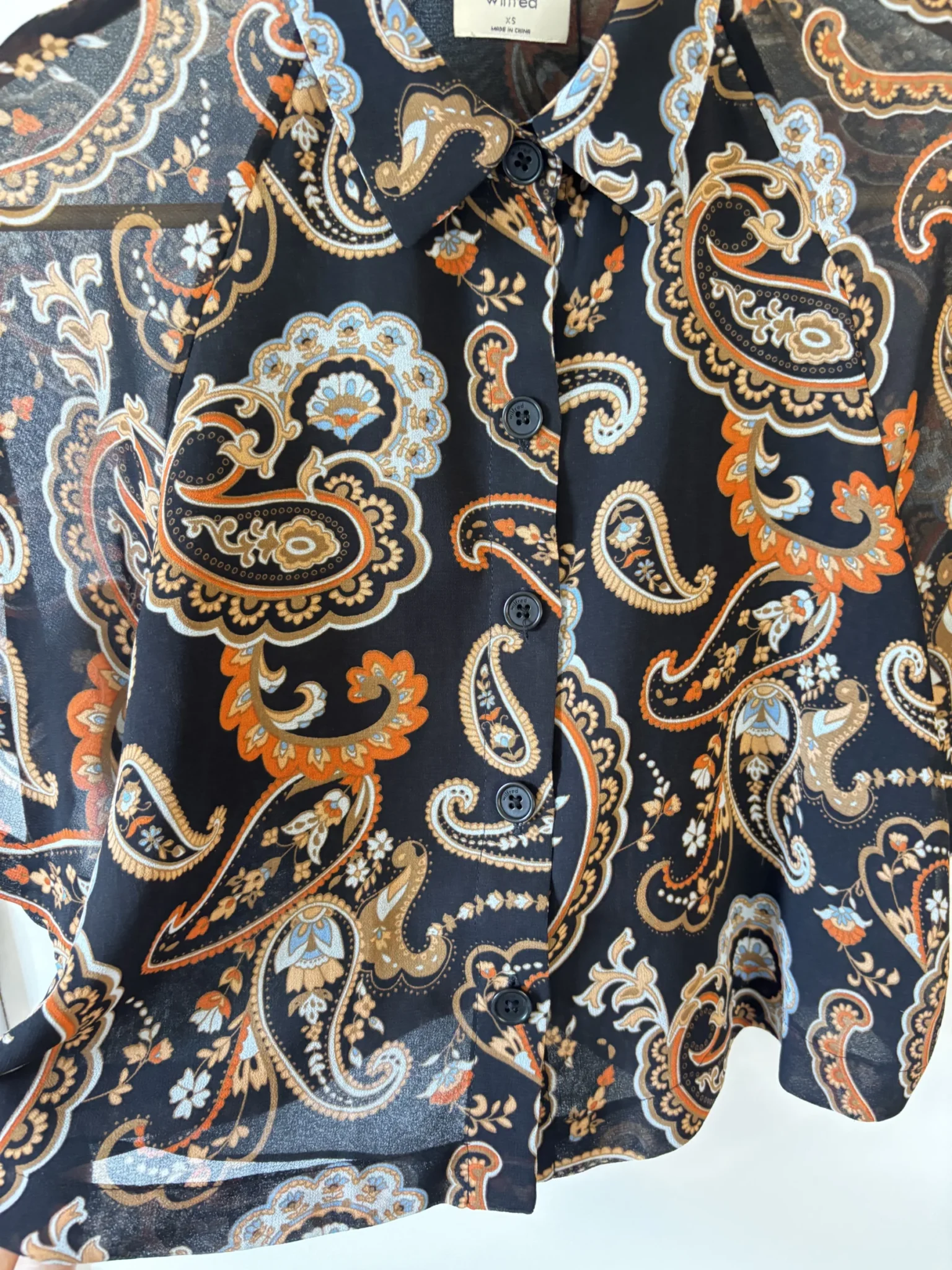 Image for ♥️Blouse cropped WILFRED
