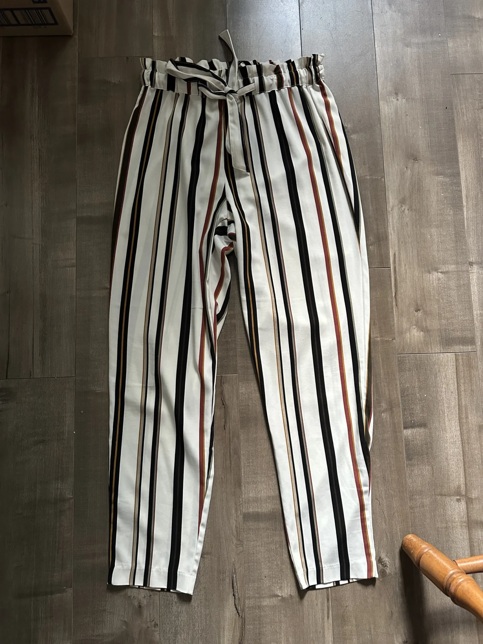 Featured image for Dynamite plain striped trousers