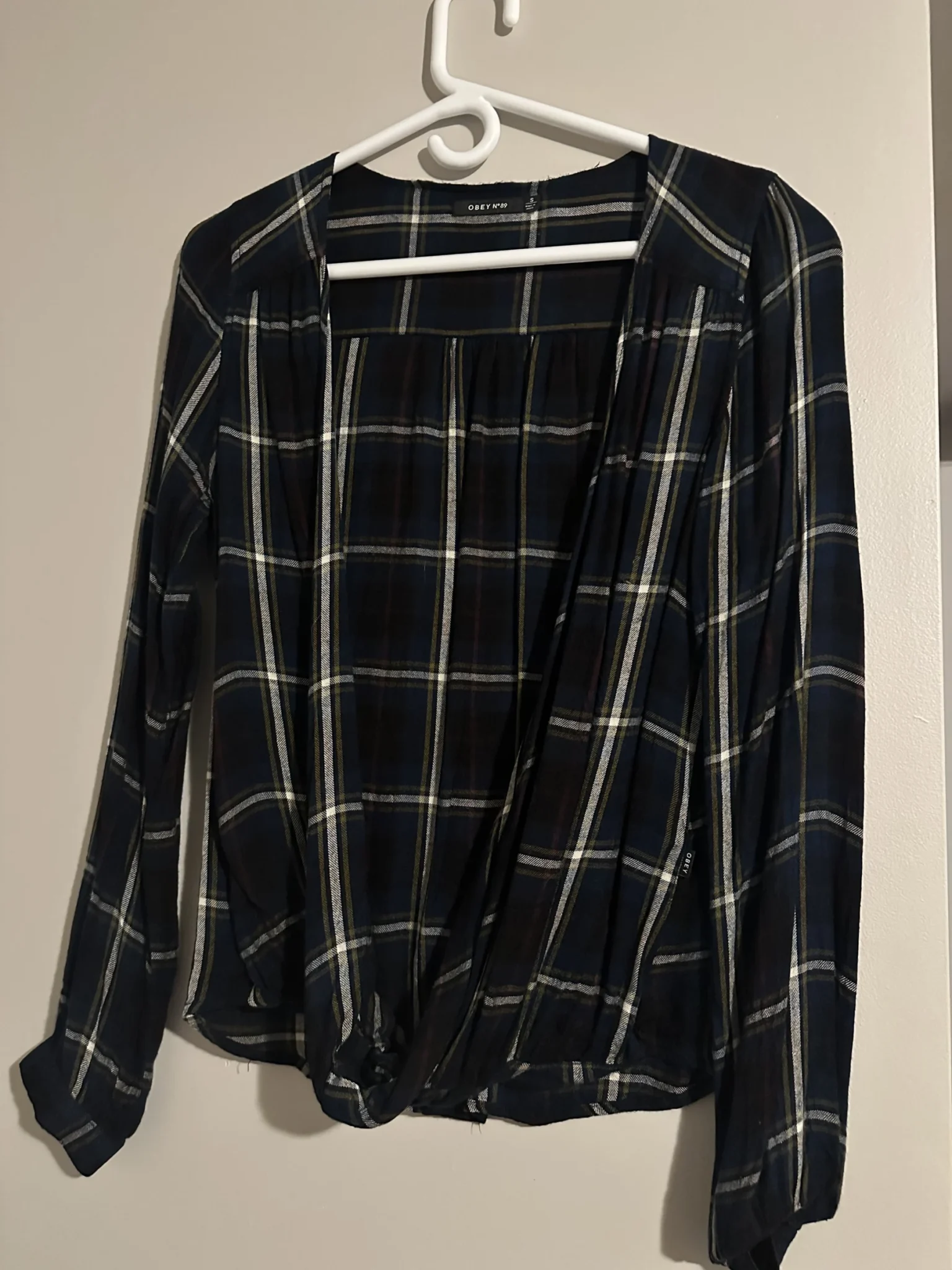 Featured image for OBEY wrap-around shirt