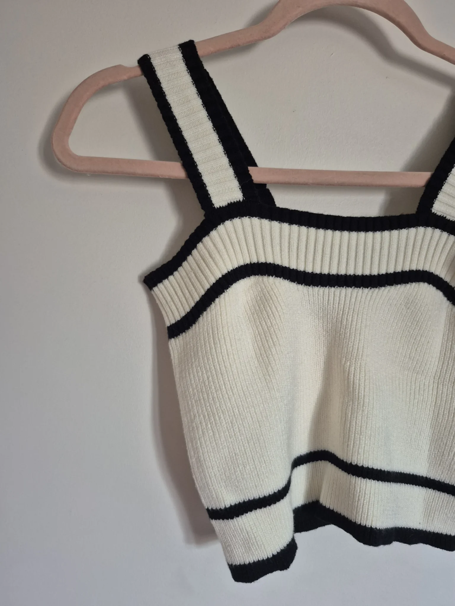 Image for Camisole blanche et noire XS