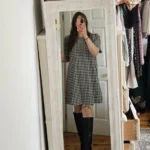 Featured thumbnail for Robe over-sized flowy à carreaux Reitmans
