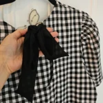 Thumbnail for Robe over-sized flowy à carreaux Reitmans