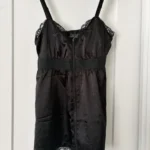 Featured thumbnail for Camisole noire satinée FOXY JEANS