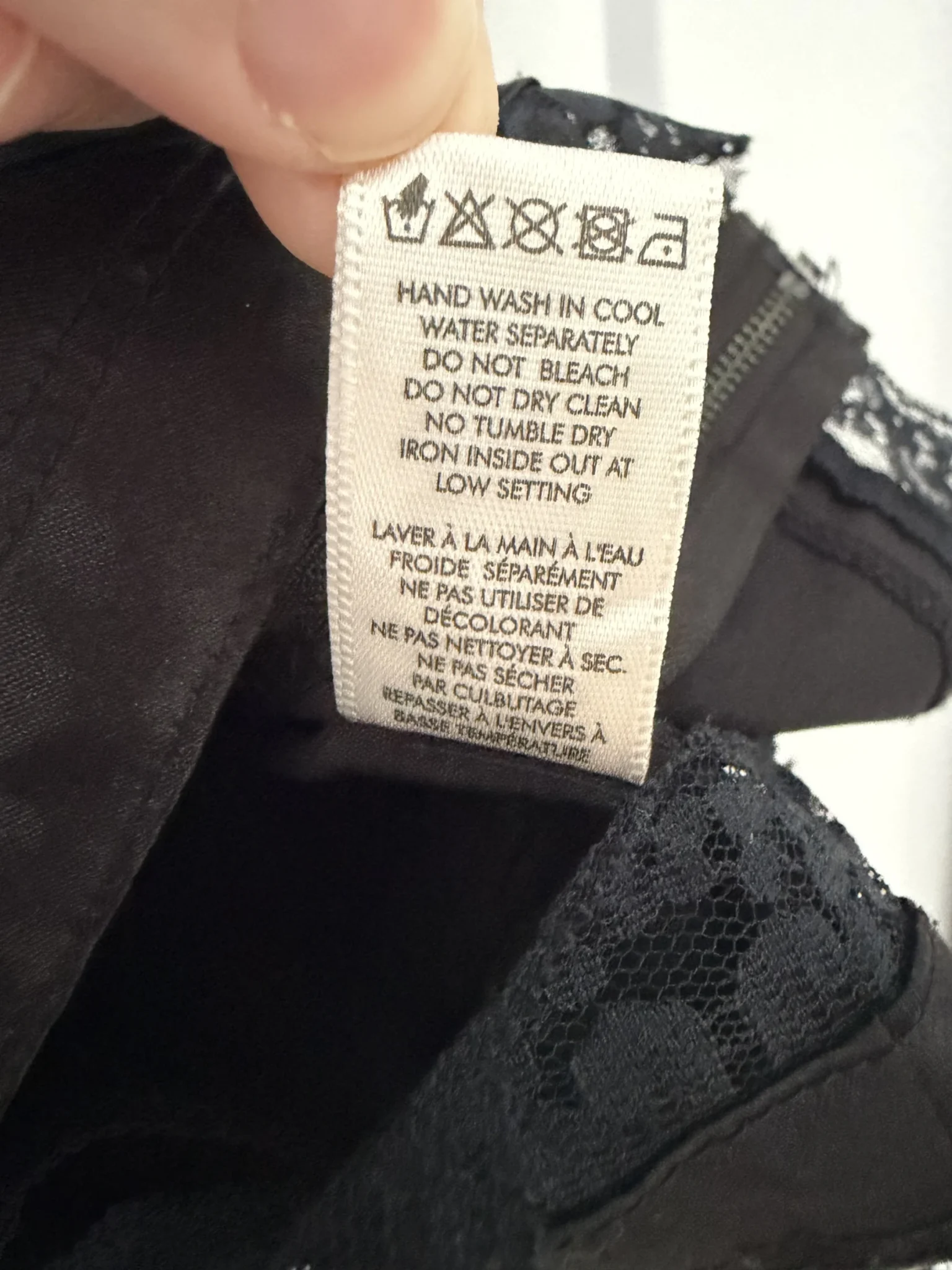 Image for Camisole noire satinée FOXY JEANS