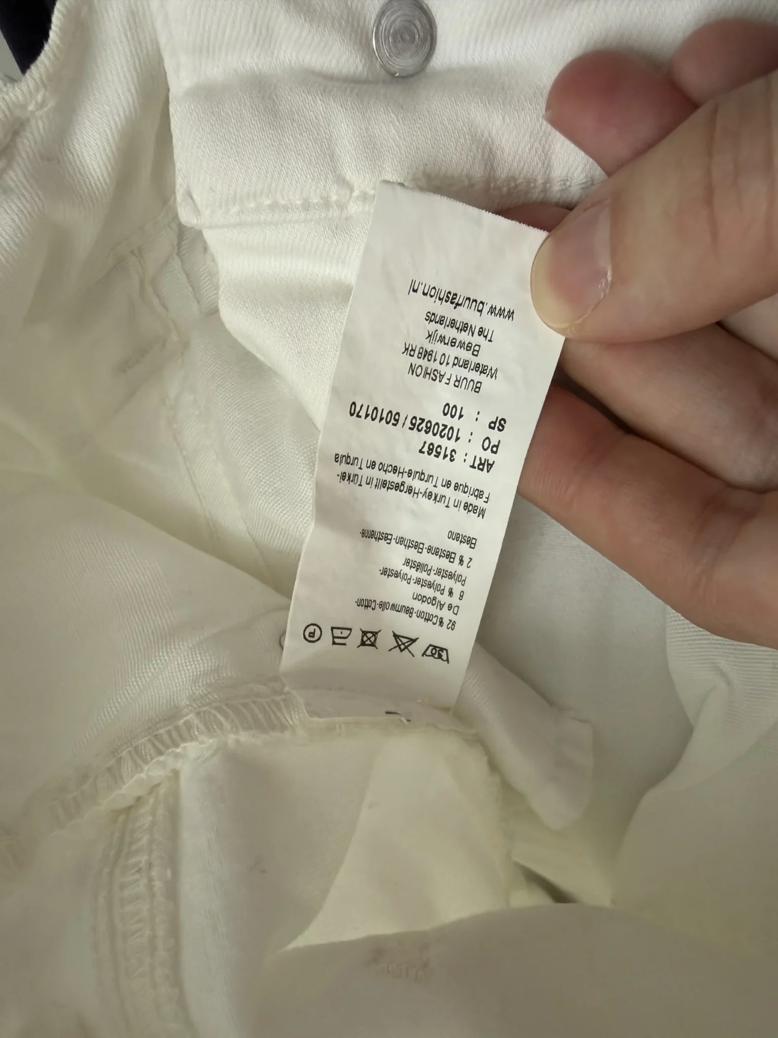 Image for YEST white jeans