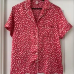 Featured thumbnail for Red satin pyjamas
