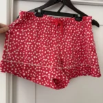 Thumbnail for Red satin pyjamas