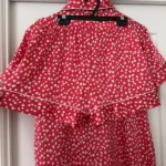 Thumbnail for Red satin pyjamas