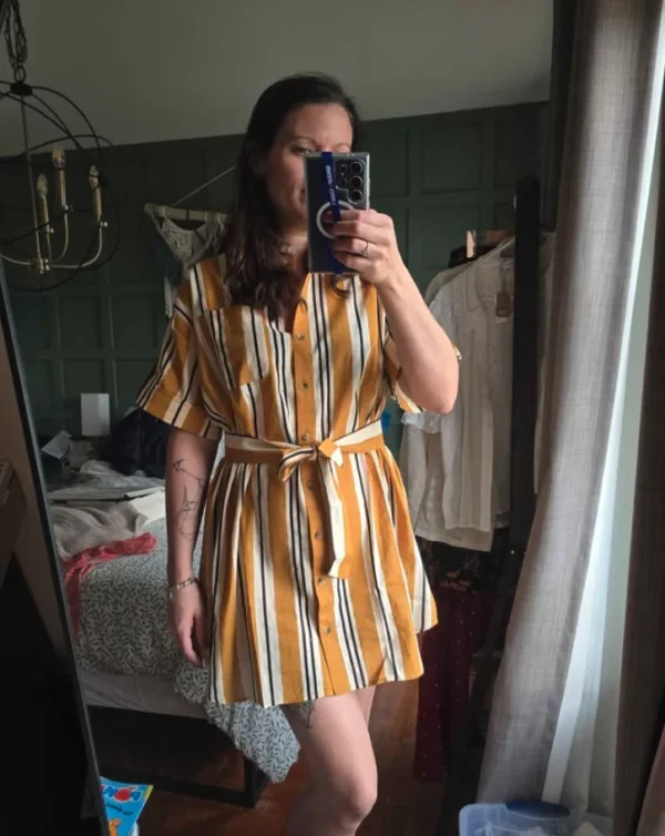 Image for Robe chemise Sézane Celia Medium