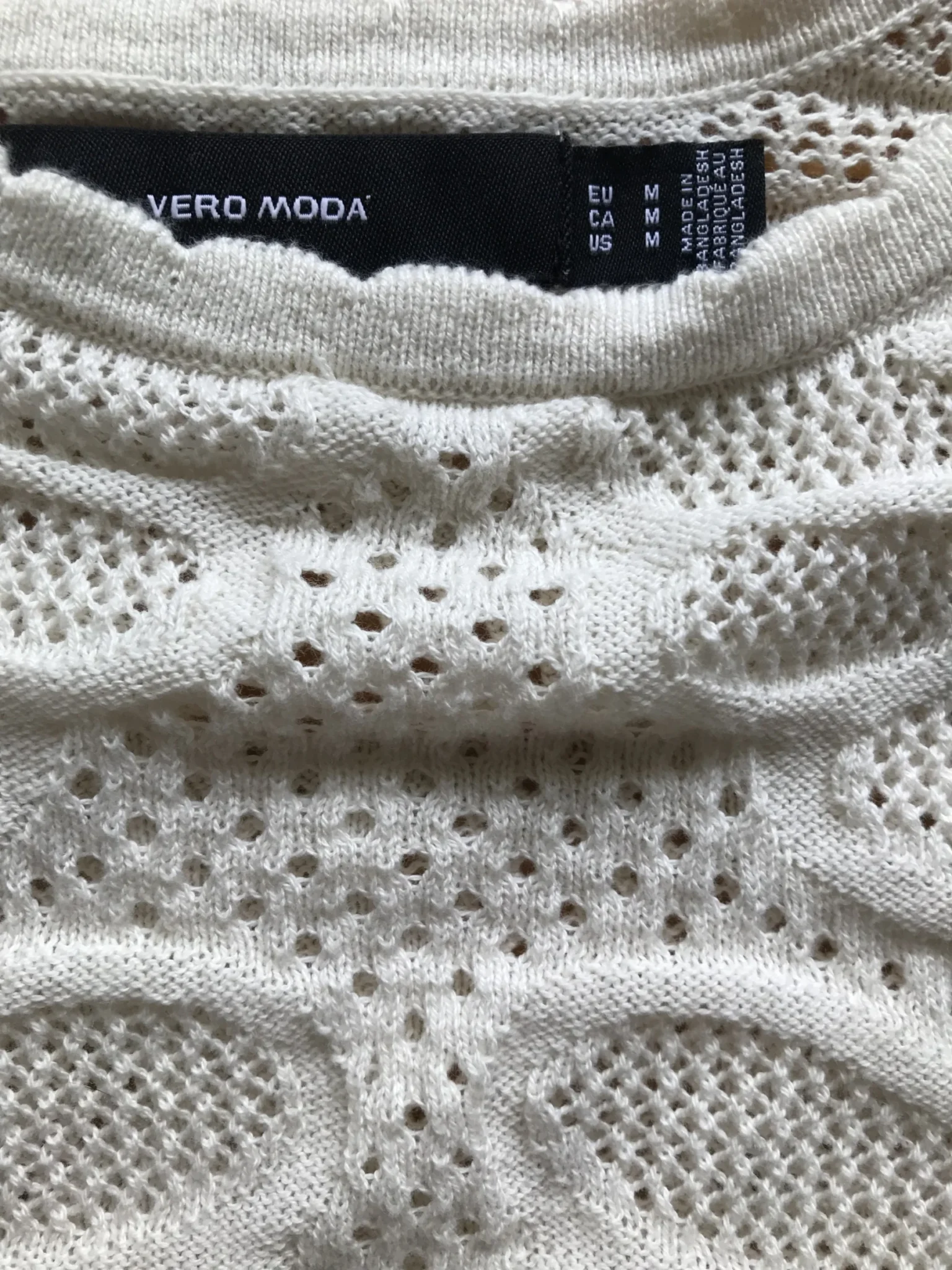Image for Tricot 💯 coton ajouré