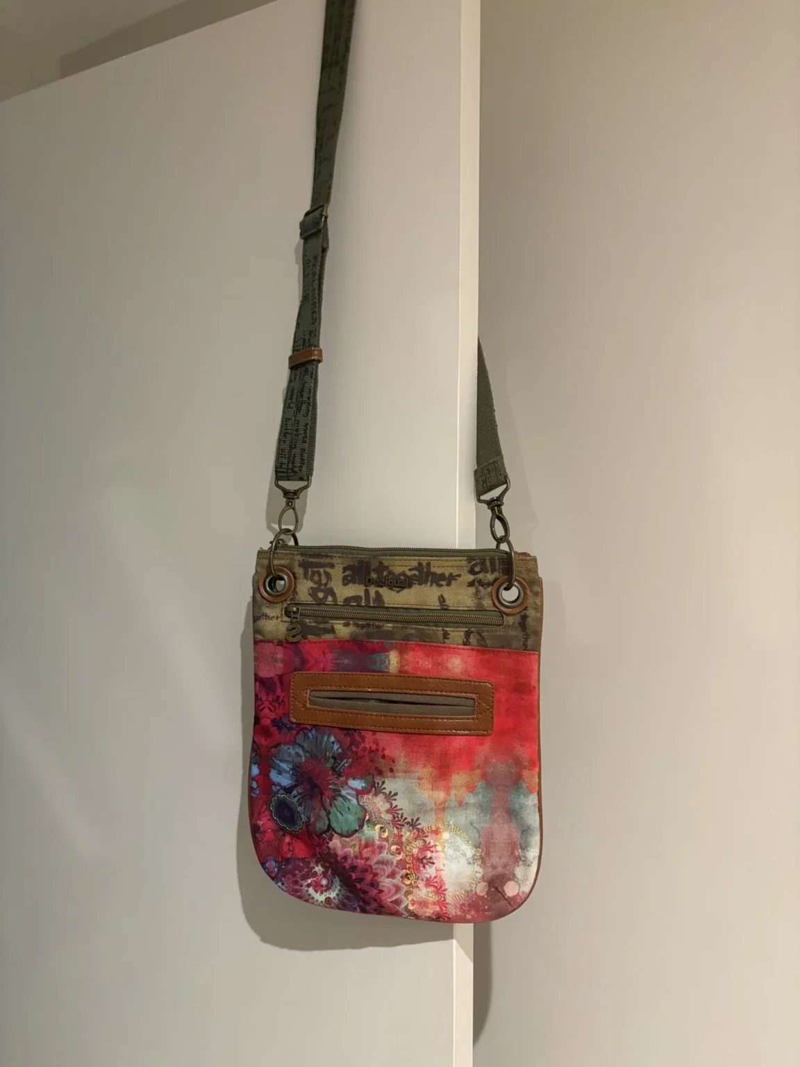Image for Sac bandoulière Desigual Bandolera Woodstock