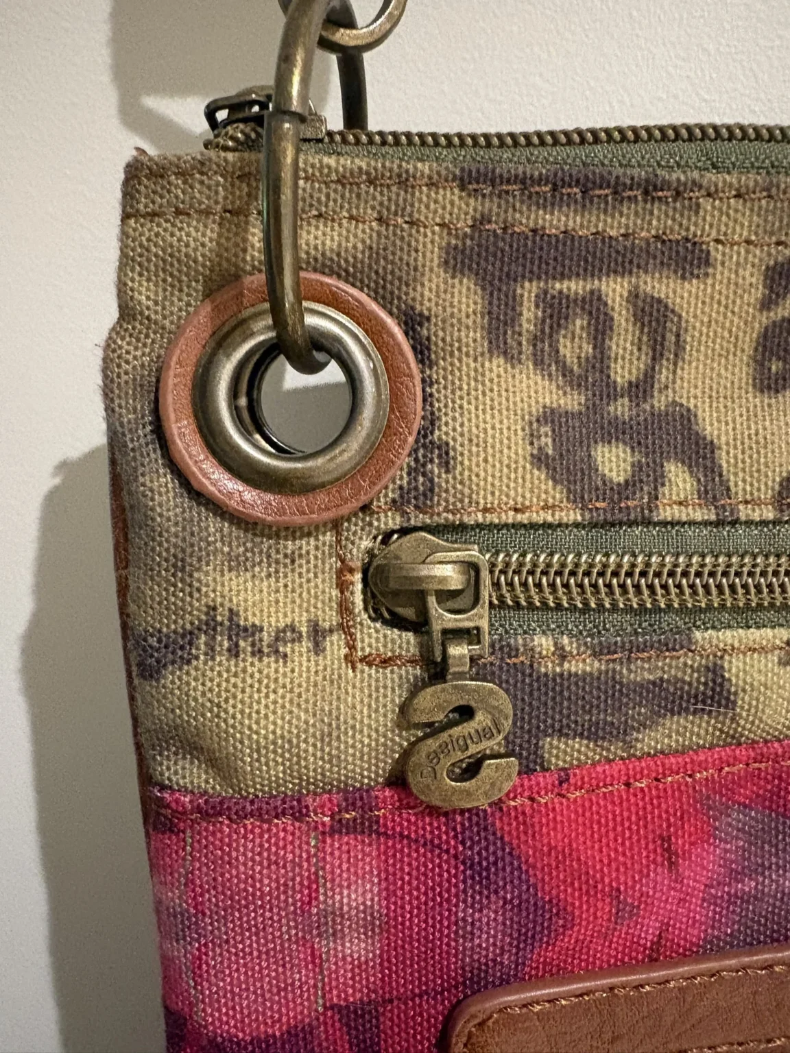 Image for Sac bandoulière Desigual Bandolera Woodstock