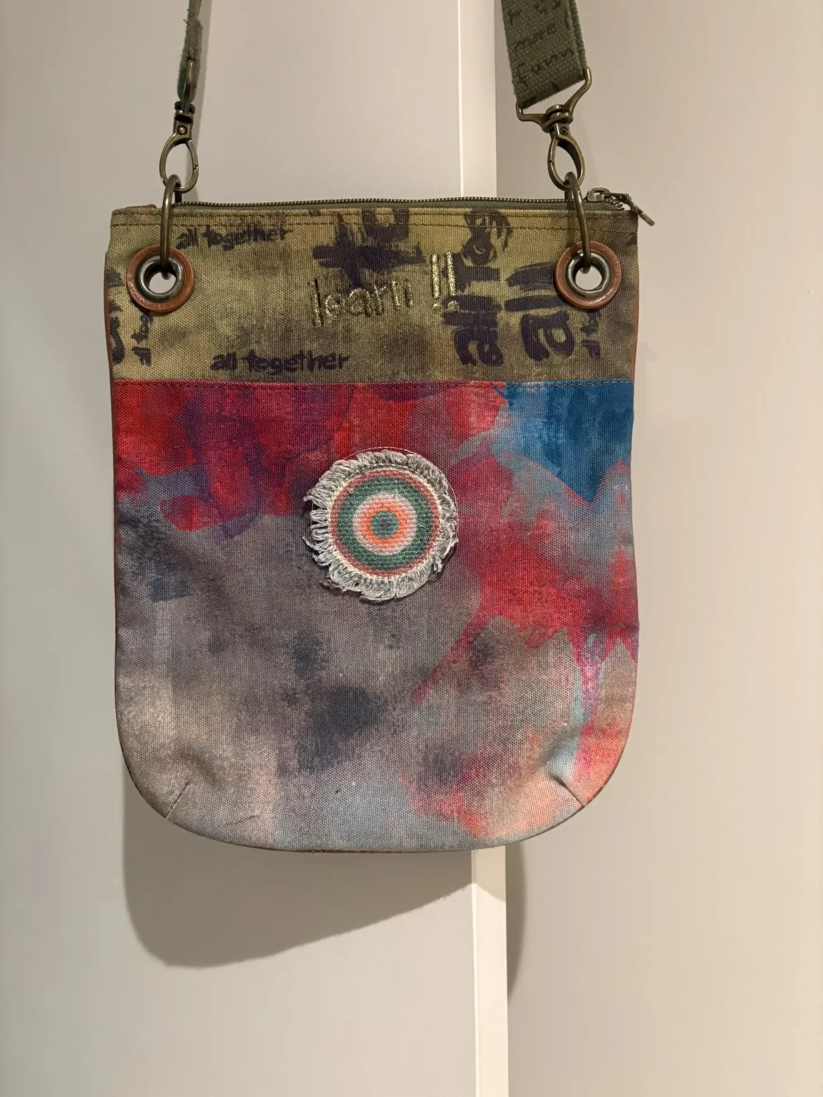 Image for Sac bandoulière Desigual Bandolera Woodstock
