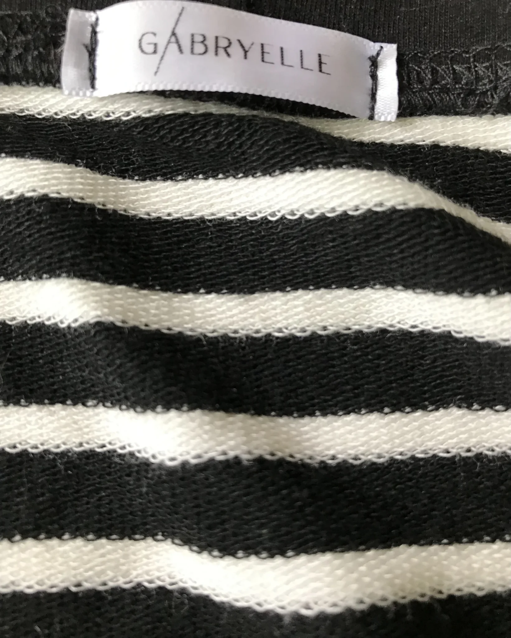 Image for T-shirt oversize à rayures
