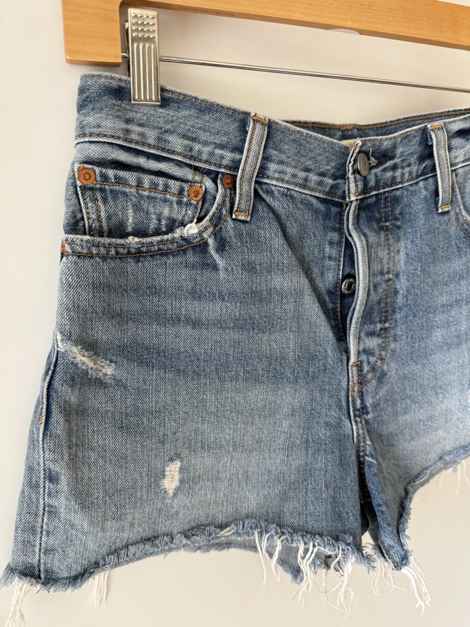 Image for Levis Wedgie Shorts en denim