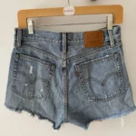 Thumbnail for Levis Wedgie Shorts en denim