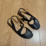 Featured thumbnail for Sandales en cuir Bueno - Femme - Taille 40 - Talon 1,5 po