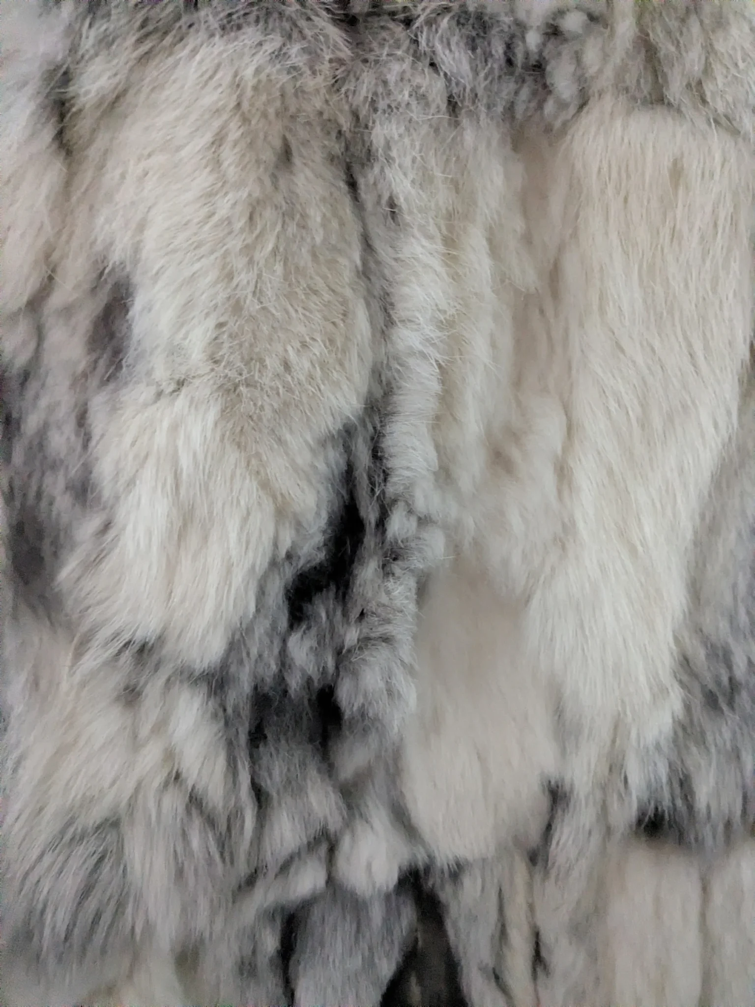 Image for [Vintage] Veste sans manche - Fourrure de lapin