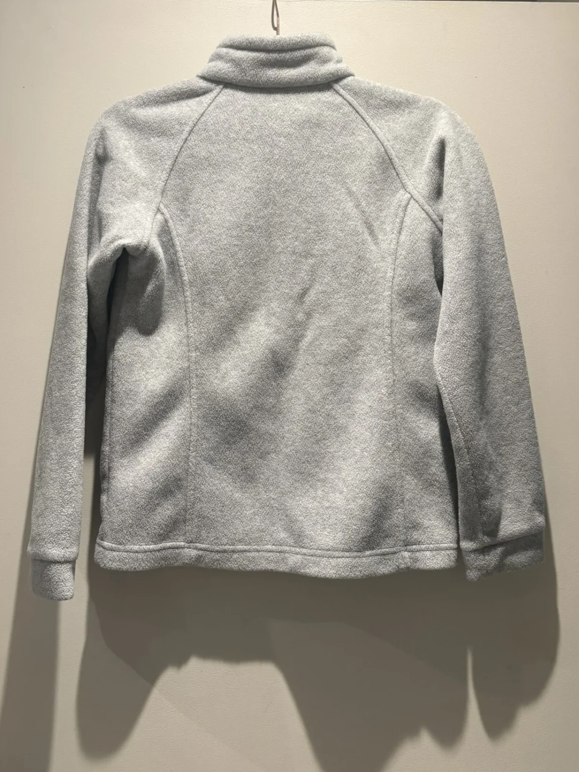 Image for Veste polar Columbia junior grise et rose zippée, taille L