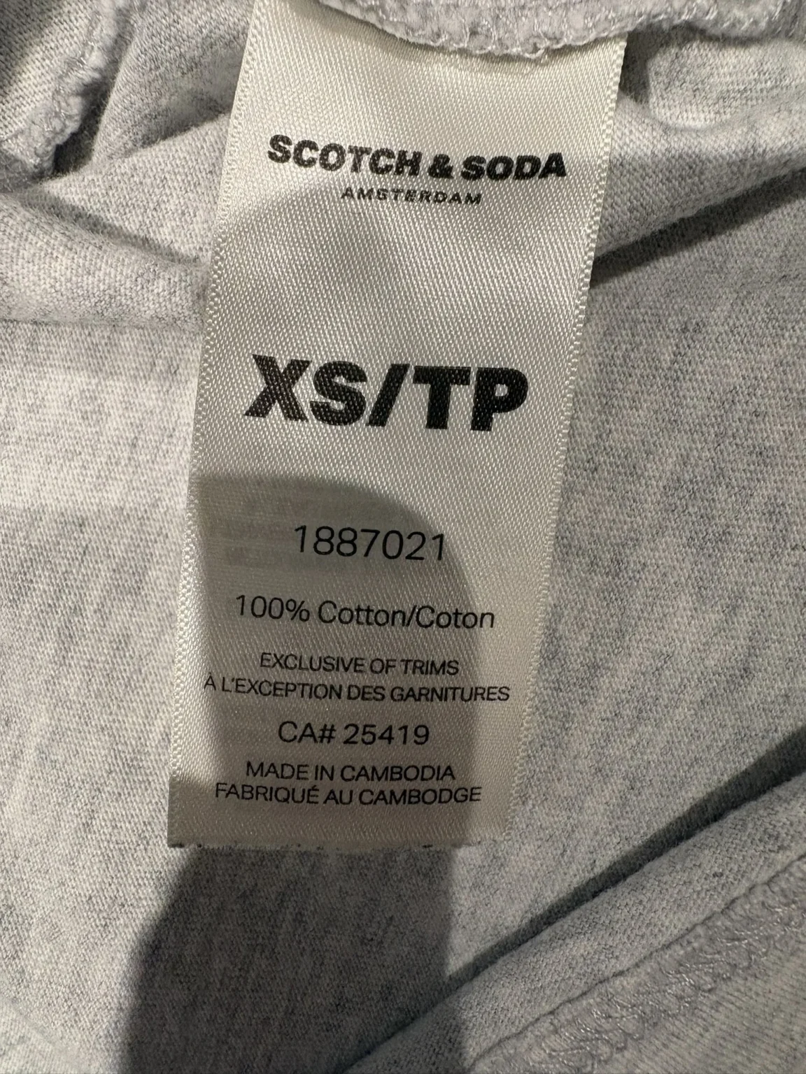 Image for T-shirt Scotch & Soda pour femme, coupe carrée, motif Tokyo, taille XS