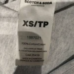 Thumbnail for T-shirt Scotch & Soda pour femme, coupe carrée, motif Tokyo, taille XS
