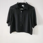 Thumbnail for Slightly cropped blouse