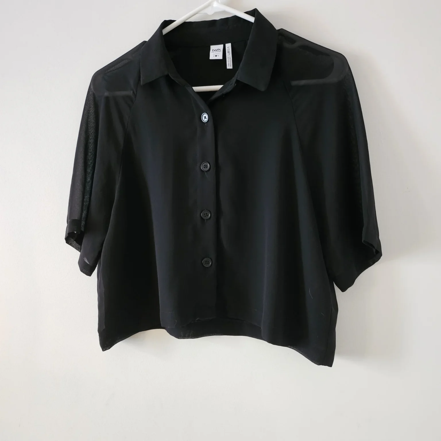 Image for Slightly cropped blouse