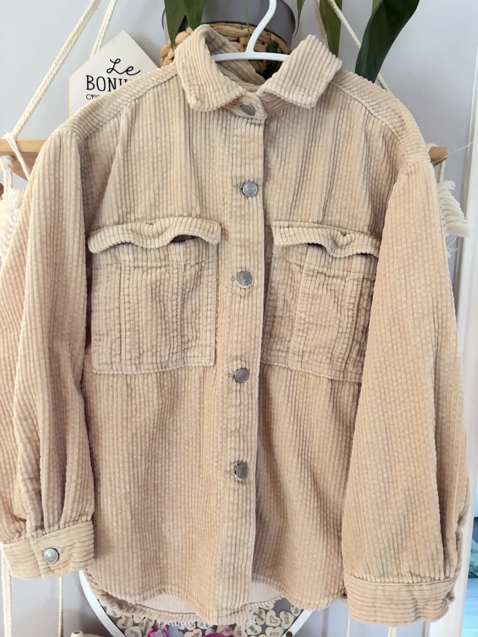 Featured image for Veste corduroy 8ans
