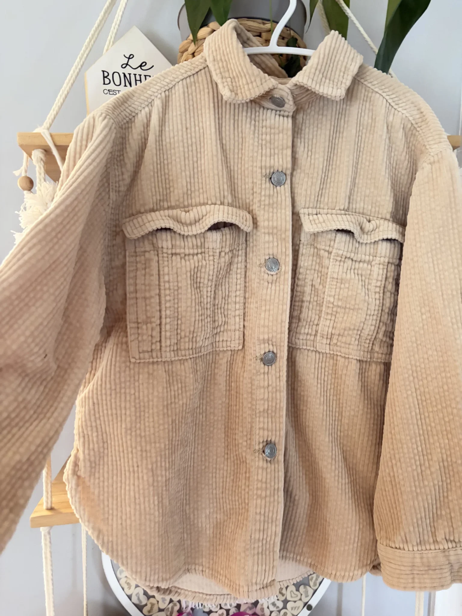 Image for Veste corduroy 8ans