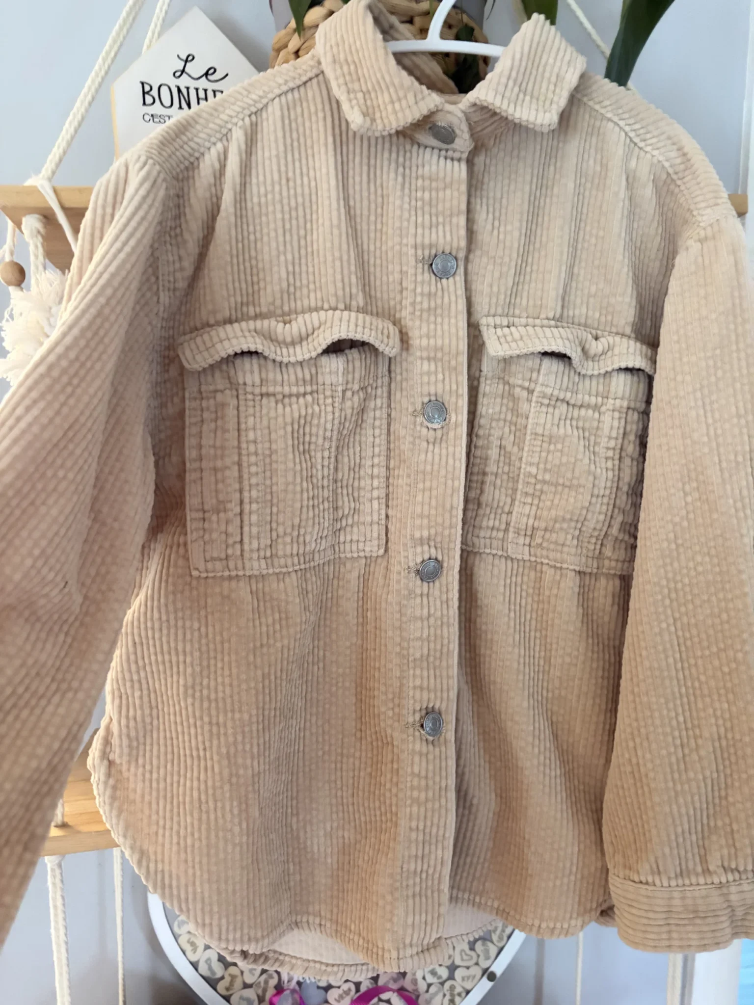 Image for Veste corduroy 8ans