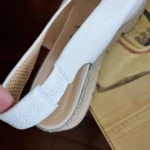 Thumbnail for Belles sandales blanches + ligne fine argent GADEA 8.5