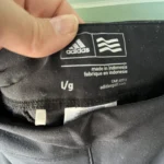 Thumbnail for Pantalon sport Adidas 3/4. Noir. Large. Golf ou marche. Confortable.