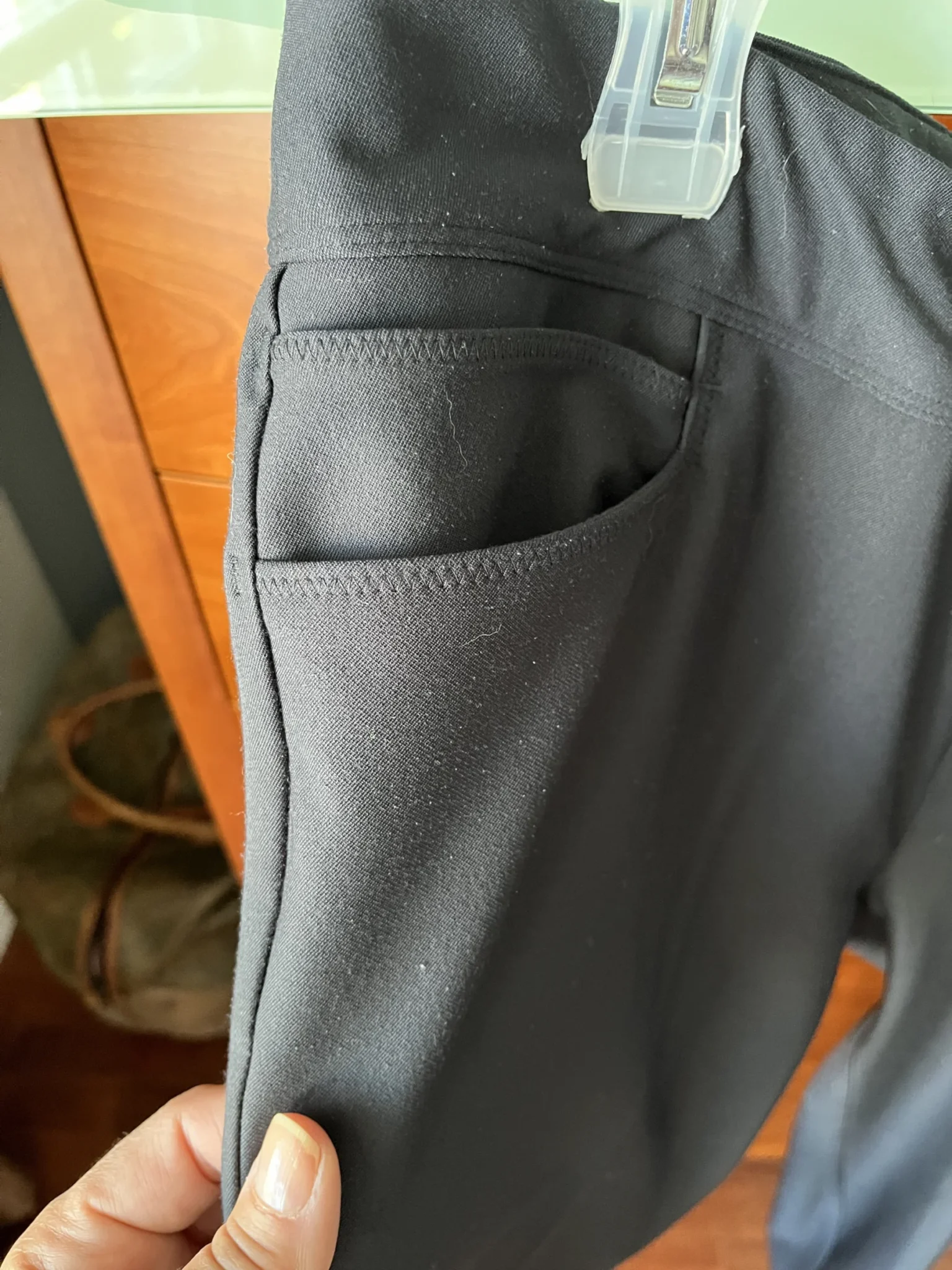 Image for Pantalon sport Adidas 3/4. Noir. Large. Golf ou marche. Confortable.