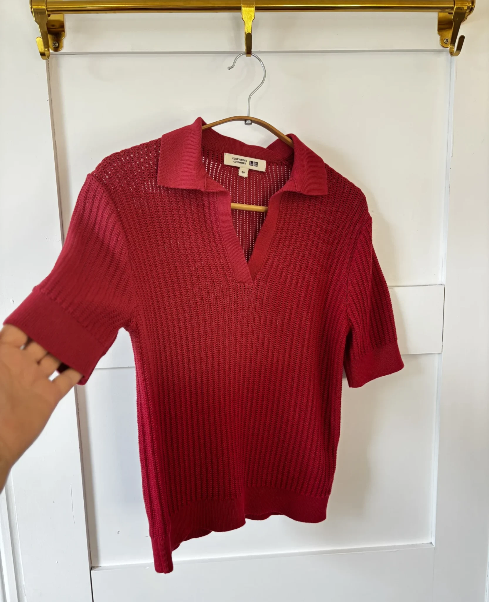 Image for ♥️ Polo en maille  COMPTOIRS DES COTONNIERS