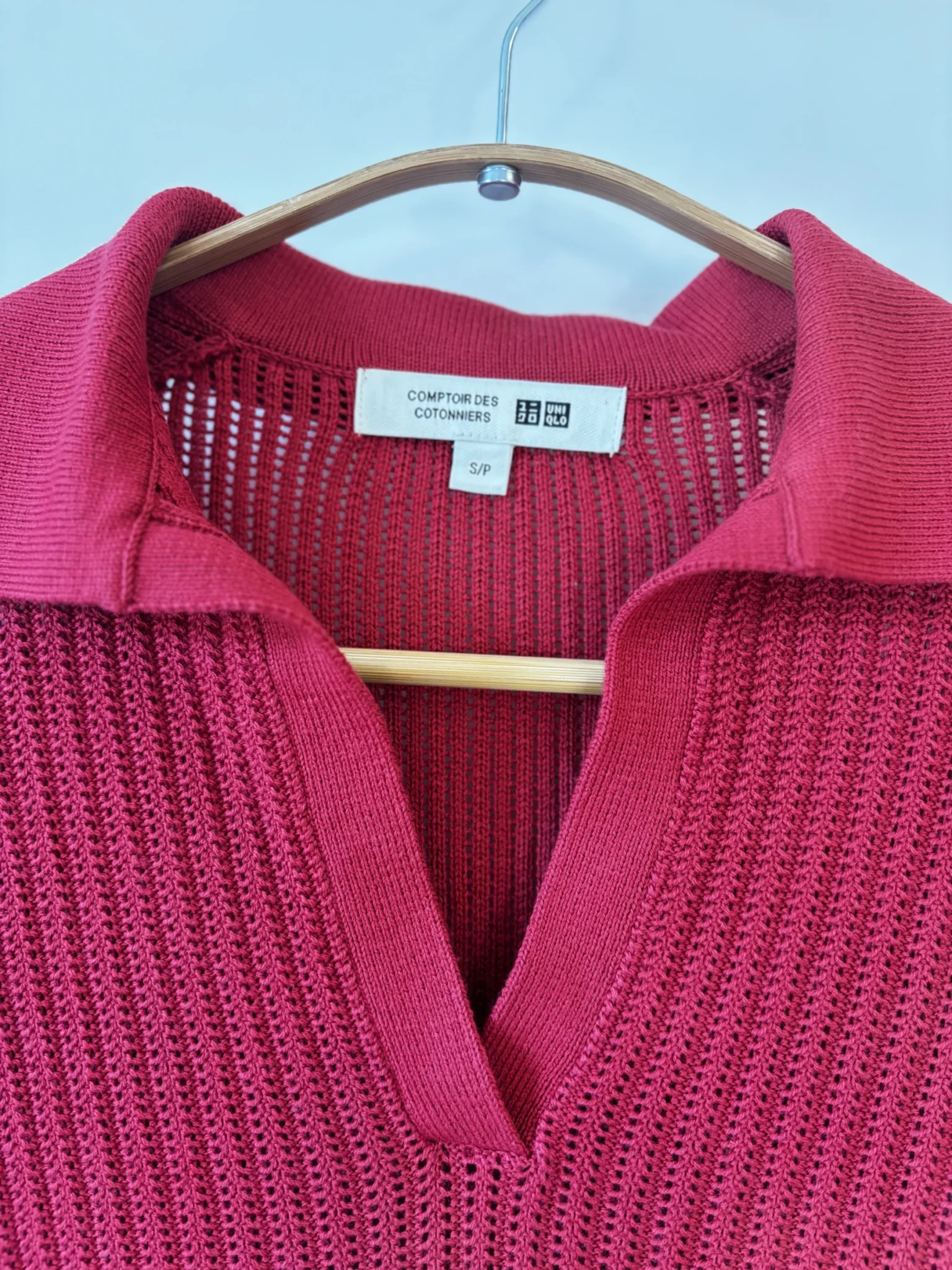 Image for ♥️ Polo en maille  COMPTOIRS DES COTONNIERS