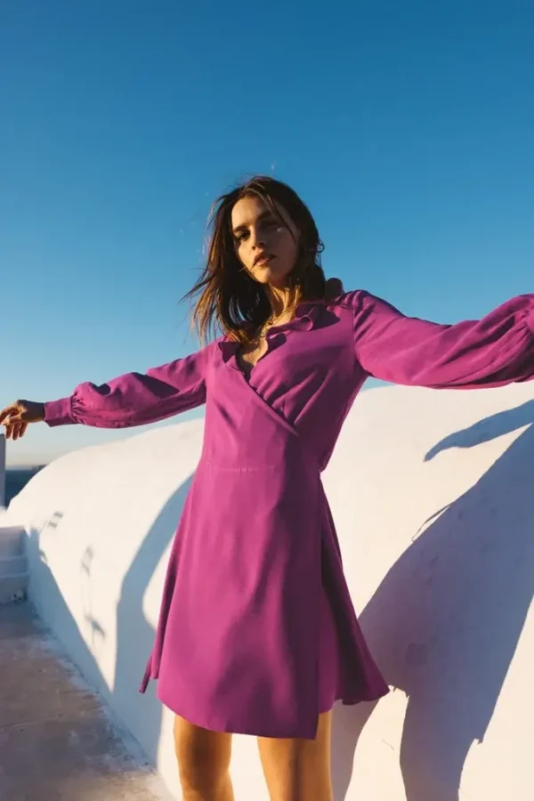 Image for Robe Balzac modèle Silence violet taille 36 FR