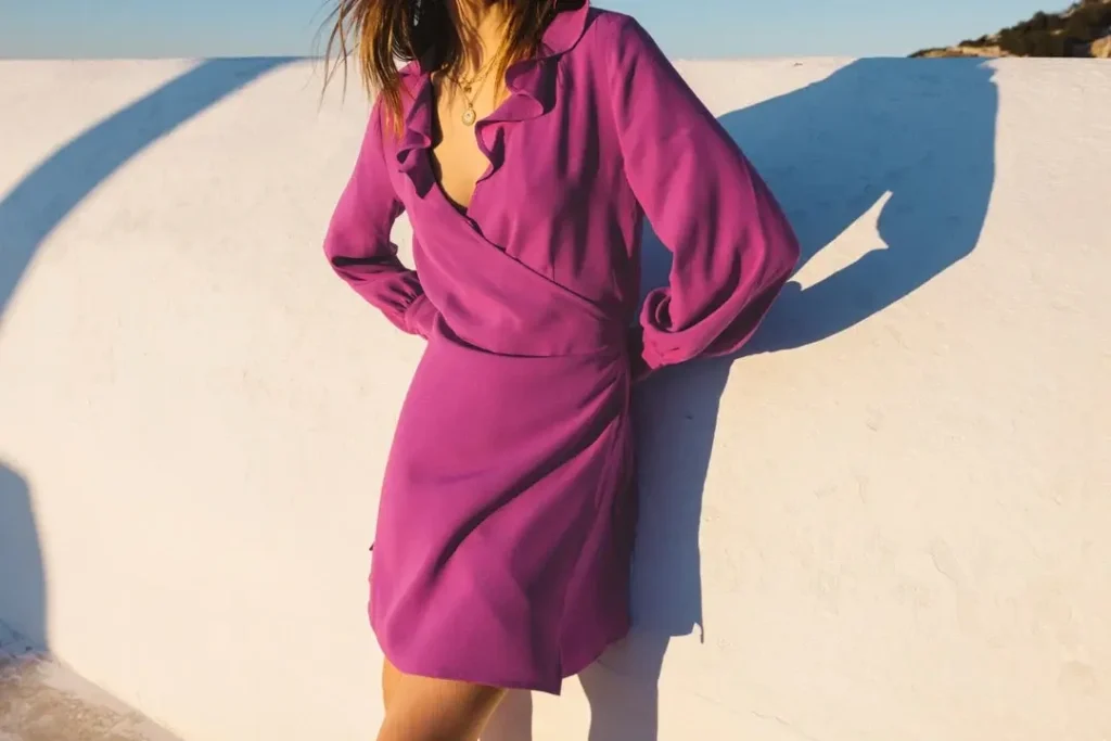 Image for Robe Balzac modèle Silence violet taille 36 FR