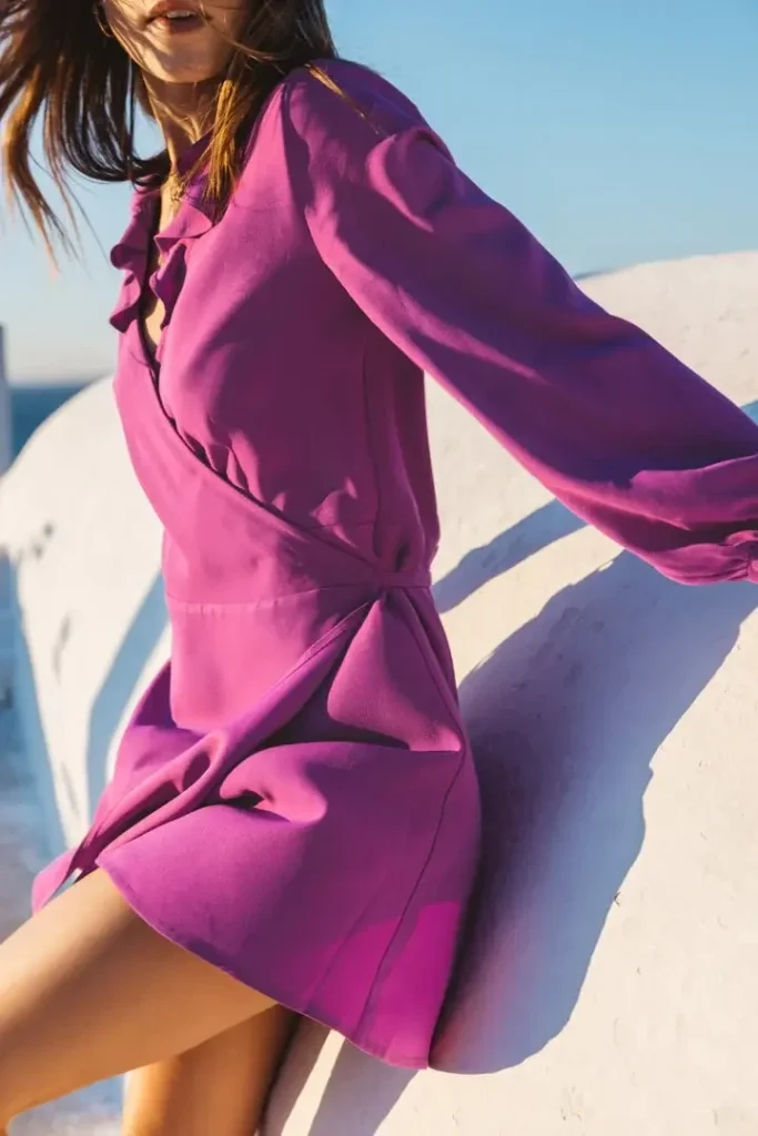 Image for Robe Balzac modèle Silence violet taille 36 FR
