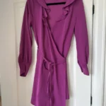 Thumbnail for Robe Balzac modèle Silence violet taille 36 FR