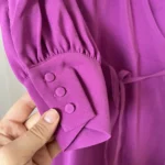 Thumbnail for Robe Balzac modèle Silence violet taille 36 FR