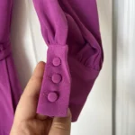 Thumbnail for Robe Balzac modèle Silence violet taille 36 FR